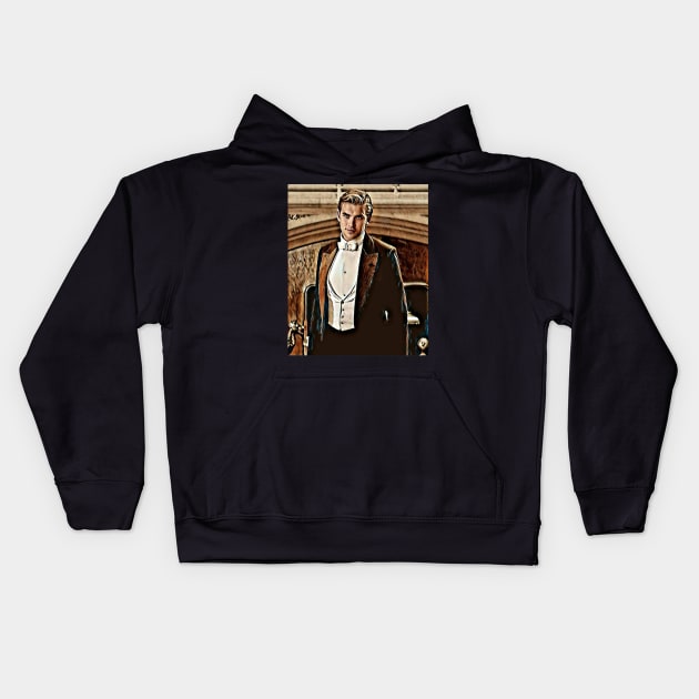 MATTHEW CRAWLEY Kids Hoodie by KendalynBirdsong